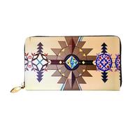 PHAYAH Popolo aborigeno Grafica Modello Portafoglio Donna Portafoglio In Pelle Porta Carte Di Credito Frizione Lungo Signore Billfold