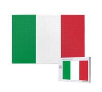 Phayah Puzzle con bandiera italiana da 1000 pezzi per puzzle puzzle in legno per famiglia amico decorazione della casa arte murale 29,5 x 50 cm