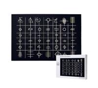 Phayah Puzzle con simboli di equazione, 1000 pezzi, puzzle in legno per famiglia, amico, decorazione per la casa, arte da parete, 75 x 50 cm