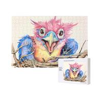 Phayah Puzzle da 300 pezzi per adulti con uccello patriarca, decorazione per la casa, festa di compleanno, per uomini e donne, 40 x 28 cm