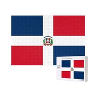 Phayah Puzzle della Repubblica Dominicana da 300 pezzi per puzzle puzzle in legno per familiari amici decorazione domestica arte da parete 15,7 x 28 cm