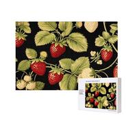 Phayah Puzzle di raccolta di fragole per adulti, 300 pezzi, decorazione per la casa, festa di compleanno, per uomini e donne, 40 x 28 cm