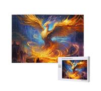 Phayah Puzzle giallo fenice per adulti 1000 pezzi. Decorazione per la casa festa di compleanno per uomini donne 29,5 x 19,7