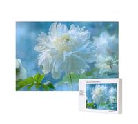 Phayah Puzzle in fiore con cento peonie per adulti, 300 pezzi. Decorazione per la casa festa di compleanno per uomini e donne 40 x 28 cm