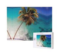 Phayah Puzzle Isole dei Caraibi per adulti 500 pezzi. Decorazione per la casa festa di compleanno per uomini e donne 20,4 x 38,1 cm