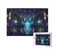 Phayah Puzzle misterioso della foresta magica per adulti 1000 pezzi. Decorazione per la casa festa di compleanno per uomini e donne 29,5 x 50 cm