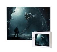 Phayah Puzzle Monster Under The Sea per adulti 500 pezzi. Decorazione per la casa festa di compleanno per uomini donne 20,4 x 15
