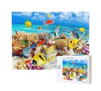 Phayah Puzzle per adulti Bluebird Diving 500 pezzi. Decorazione per la casa festa di compleanno per uomini donne 50,4 x 38,1 cm