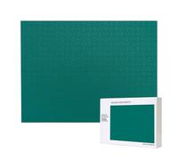 Phayah Puzzle solido verde scuro per adulti 500 pezzi giocattoli per lo sviluppo dell'intelligenza dei bambini 20,4 x 38,1 cm