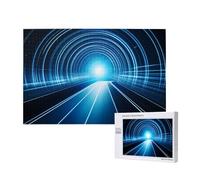 Phayah Puzzle tunnel luce tempo per adulti 1000 pezzi. Decorazione per la casa festa di compleanno per uomini donne 29,5 x 50 cm