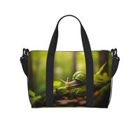 Phayah Snail On Moss Weekender Borse per le donne, Borsone da viaggio Borsa da viaggio Pernottamento Weekend Borsa Sport Palestra Tote Bag Crossbody Bag