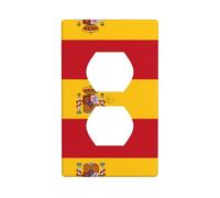 Phayah Spagna modello bandiera decorativa prese prese duplex piastra interruttore luce singola doppia copre