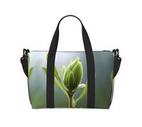 Phayah Sprouts - Borsa da viaggio, borsa sportiva, borsa da palestra, borsa a tracolla da donna, colore nero, taglia unica, Nero , taglia unica