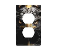 Phayah The Eagle'S Keen Eye Pattern Duplex Presa di Dimensioni Standard Policarbonato Termoplastico Doppio Spina Coperture