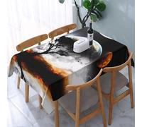 PHAYAH Tovaglia con motivo a vista del pianeta, 137,2 x 182,9 cm, resistente all'acqua e facile da pulire, tovaglia per feste, buffet, riunioni di famiglia, caffè