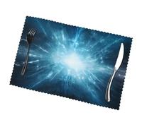 Phayah Tovagliette da tavola Cosmic Rays (set di 6) 30,5 x 45,7 cm, adatte per feste, decorazioni per ristoranti, banchetti festivi.
