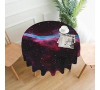 PHAYAH Universo Galaxy modello tovaglia rotonda 152 cm tavolo tessuto fattoria decorativo per feste a casa festa buffet