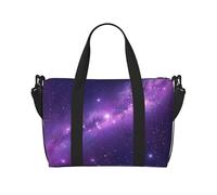 Phayah Viola, River Of Stars, borsone da viaggio, borsa da viaggio, borsa da viaggio, borsa da viaggio per la notte, pieghevole, unisex, per oggetti personali
