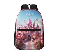 PHAYAH Zaino modello canna 17 "18l Grande Capacità Spallacci Regolabili Borsa Semplice Per Tutti, Candy e Magia, Etichettalia unica