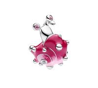 PHCLASY 2026 Pink Laurea Cap Stars Charms Ciondolo Compatibilità per Bracciale Laurea Cuore Charm Donna, Zirconia cubica