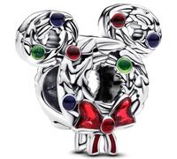 PHCLASY Arco di Natale Charm Ciondolo Giorni di Festa Pendente Compatibile Europei Bracciale Collane da Donna