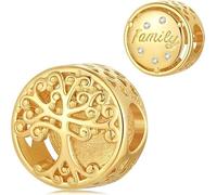 PHCLASY - Charm compatibile con braccialetti e collane di tipo europeo, da donna, per festeggiare la laurea, con incisione “2024”, Argento