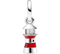 PHCLASY Ciondolo Glow-in-the-Dark Lighthouse Dangle Charm 925 Pendente in argento sterling Charms donna, compatibile con bracciali e collane europei, Regalo di compleanno delle donne