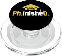 PhD Finished Ph.inisheD Funny Class Of 2026 Phd Graduation PopSockets PopGrip per MagSafe
