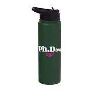 PhD Graduate PhD PhD Dottorato di ricerca Dottorato Laurea Studente di d Stainless Steel Insulated Water Bottle
