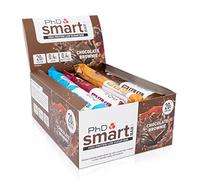 PHD Smart Bar Confezione mista barrette (5 gusti), 15 x 64 g