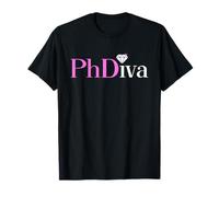 PHDiva Regalo di laurea divertente e di classe Maglietta