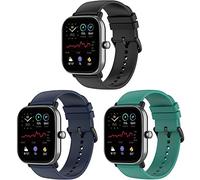 Pheant Cinturino di ricambio in silicone compatibile con Amazfit GTS/GTS 2 Mini/Bip U Pro/GTR 42MM /Garmin Vivoactive 3/Venu Sq/Forerunner 245/Samsung Galaxy Watch 42MM/Galaxy Watch Active 2,20MM