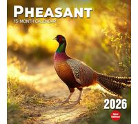 Pheasant 2026 Calendar: A year of woodland colors and striking feather patterns