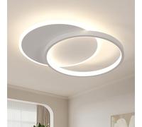 Pheashine Plafoniera LED Soffitto Dimmerabile, 32W Lampadario LED Soffitto con Telecomando 3000K-6500K, Moderna Lampada da Soffitto per Camera da Letto, Soggiorno, Cucina, Sala da Pranzo