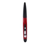 Phefop 2,4 GHz Wireless Ottico Air Mouse con DPI Regolabile per Semplice Presa, per Presentazione PPT e Controllo della velocità del Cursore (rosso)