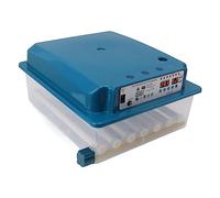 Phefop 36 Incubatore di Uova, Macchina per la Cova di Pollame Completamente Automatica con Controllo della Temperatura, Display di umidità e Candele a LED per Casa, Fattoria, (Spina UE 250V)