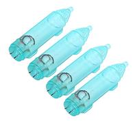 Phefop 4 Pz Pesca Subacquea Luce Blu Esca da Pesca Luce LED Esca Subacquea Lampada Attrattore di Pesce per Acqua Dolce Salata con Scatola di Immagazzinaggio