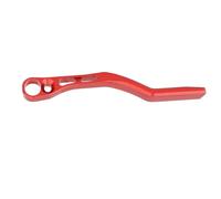Phefop Accessori per Catcher di Biciclette in Alluminio Anti-Droga per le Biciclette di Caduta della Catena Anodizzata, Un'efficace Protezione della Catena per il Ciclista (rosso)