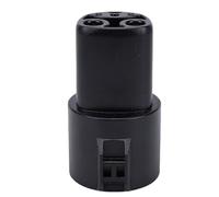 Phefop Adattatore J1772 per Ricarica EV 80a, Rame Placcato Argento, Connettore di Ricarica Rapida per Model Y S X