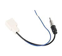 Phefop Adattatore per Antenna per Autoradio Cavo Adattatore per Antenna ABS con Amplificatore Buon Contatto Installazione Semplice per Sostituzione Radio CD per Crown Levin