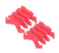 Phefop Arti da Tiro Ad Damper in Vibrazione, Riduci Il Rumore e Le Vibrazioni, la Trama Pratica e Duratura, la Punta delle, Offri L'equilibrio, Adatto per Fiocchi da 2,3-3,2 Cm (Rosso)