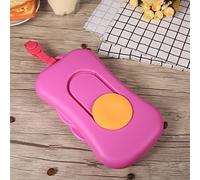 Phefop Babinet Wipe Support Box Organizer di Bagnata Bagnata (Rose Red Box)