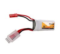 Phefop Batteria RC Lipo 350MAH 11.1V 3S con velocità di Scarico del Connettore JST 70C per Droni RC FPV Racing Cars Quadcopters