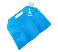Phefop Borsa di Stoccaggio dell'Acqua Pieghevole 3L Portatile per Gite All'aperto Blu, Materiale di qualità Alimentare, Facile da Indossare, Escursioni e Escursioni