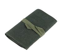 Phefop Borsa Porta Attrezzi da Giardino in Tela, Pacchetto Porta Attrezzi Multifunzionale Portatile con 10 Tasche per da Giardinaggio e Bonsai, Verde