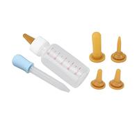 Phefop Bottiglie di Latte D'acqua Neonato per Cuccioli di Scoiattolo BOUTH SUGGERIMENTO [Laptop] Kittens Scoiattolo [portatile] (Pacificatore marrone + blu)