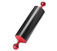 Phefop Braccio Galleggiante per Immersione in Fibra di Carbonio Accessorio Leggero per Estensione per Fotografia Subacquea 8 Pollici per Riprese Macro Grandangolari (10 Pollici)