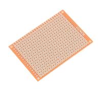 Phefop Breadboard PCB Prototipo su un Lato da 10 Pezzi 5x7 Cm con Passo Standard da 2,54 Mm per Progetti di Saldatura