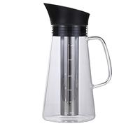 Phefop Caffettiera Cold Brew 1200ml, Macchina per Caffè Freddo in Vetro