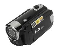 Phefop Camera Digitale 16MP, Risoluzione Video 1080p, 16x Zoom Digitale, Funzione Selfie, Supporto per Schede di Memoria da 128 GB, per la Crescita del Bambino, Viaggio, Matrimonio (BLACK)